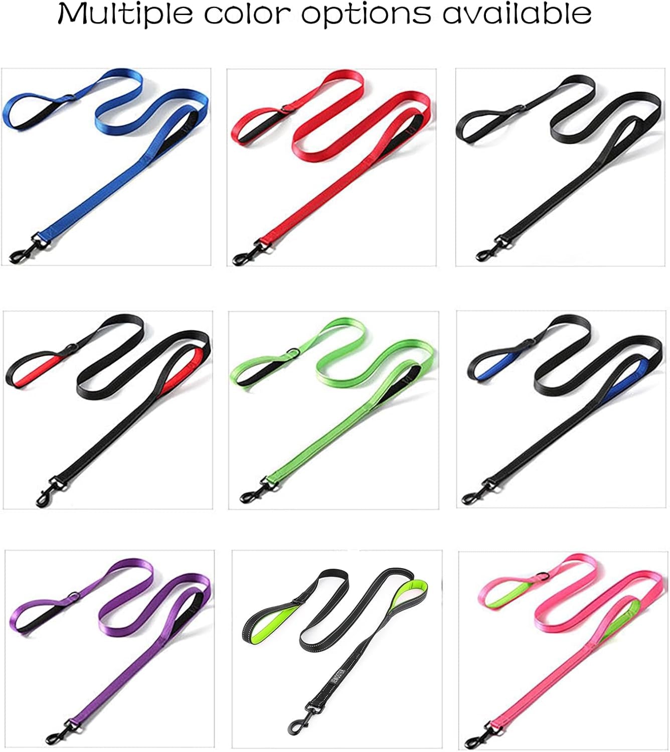 Heavy-Duty 6ft Dog Leash with Dual Padded Handles – Extra Control Lead for Medium & Large Dogs