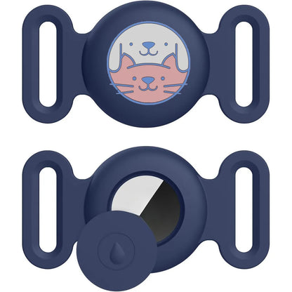 Silicone AirTag Dog Collar Holder – Full Protective Case for Pets
