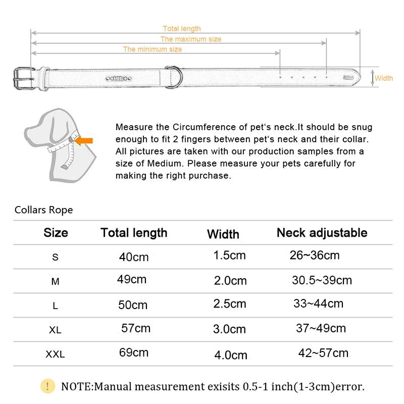 Adjustable Solid Nylon Dog Collar for Small, Medium & Large Dogs – Durable Everyday Pet Collar