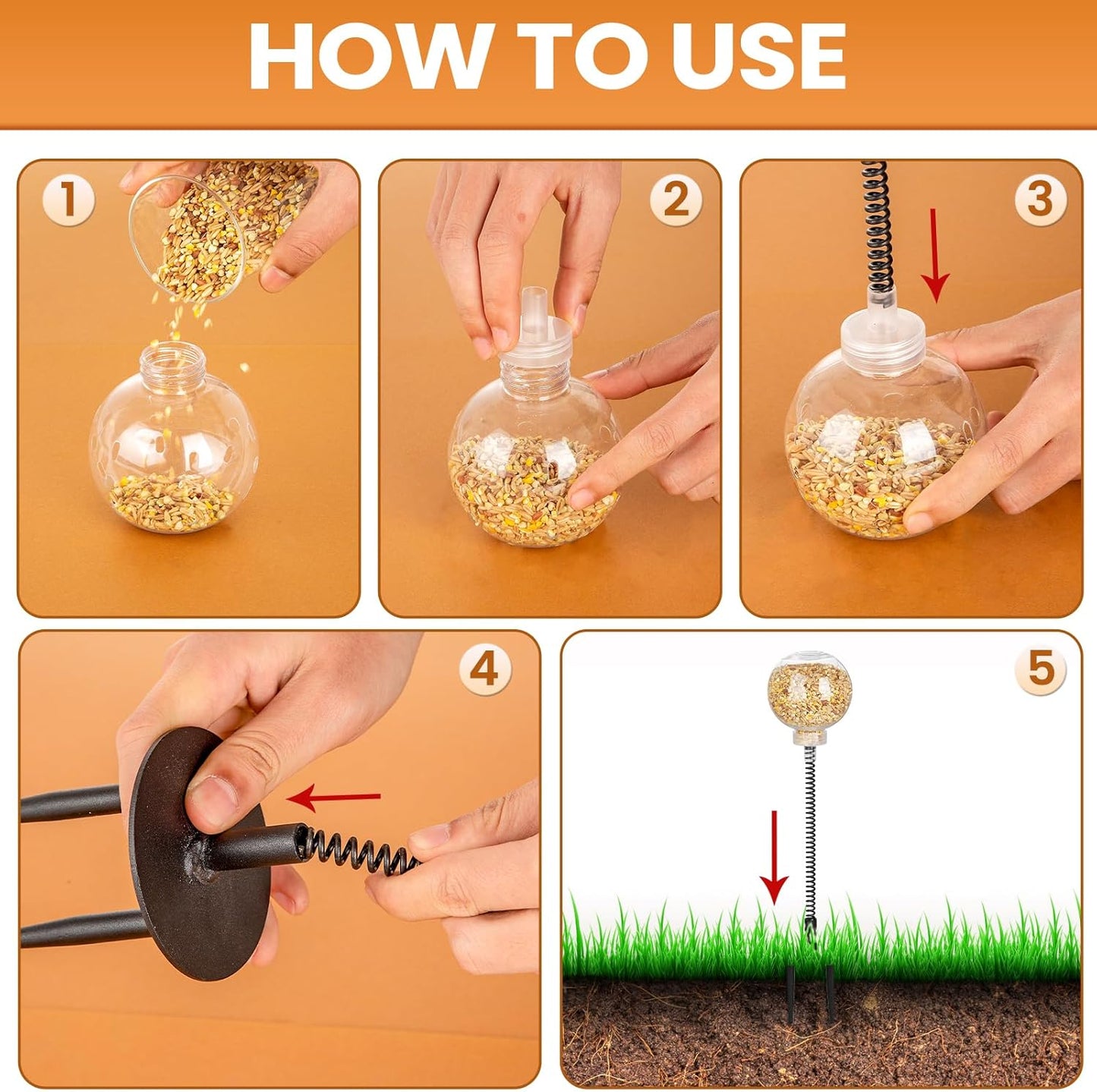 Interactive Chicken Peck Toy 2 Pack – Slow Feed Treat Release Toy for Hens & Poultry Enrichment