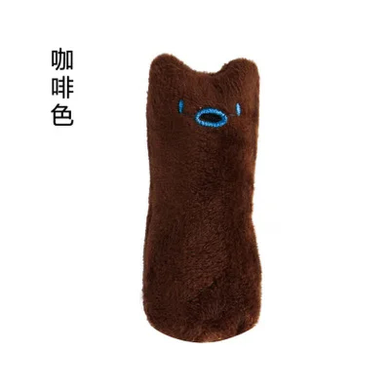 Interactive Catnip Plush Cat Toy – Funny Chewing & Teeth Grinding Toy for Cats