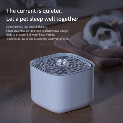 3L Automatic Pet Water Fountain – USB Circulating Water Dispenser for Dogs & Cats