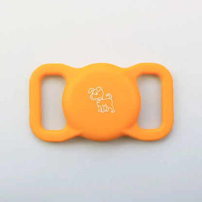 Silicone AirTag Dog Collar Holder – Full Protective Case for Pets