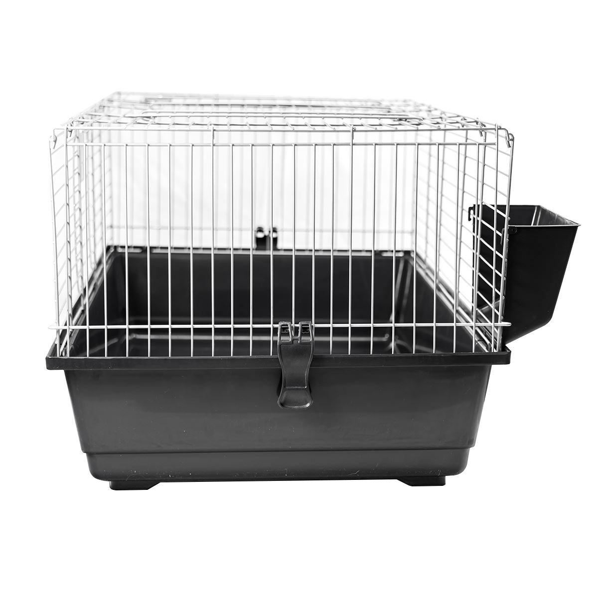 Single Level Indoor Rabbit Cage – Small Animal Hutch House for Rabbits & Guinea Pigs
