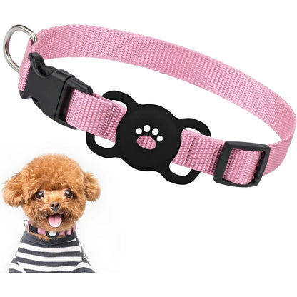 Silicone AirTag Dog Collar Holder – Full Protective Case for Pets