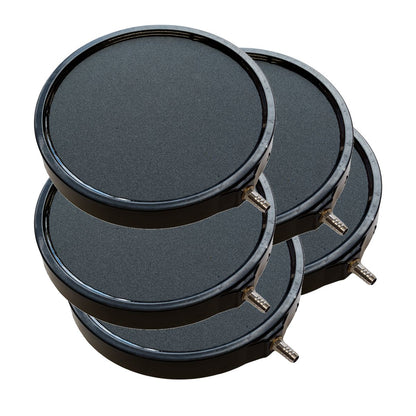 Round Aquarium Air Disc Stone – Oxygen Aeration Bubble Diffuser for Fish Tanks & Ponds