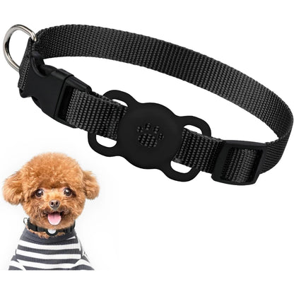 Silicone AirTag Dog Collar Holder – Full Protective Case for Pets
