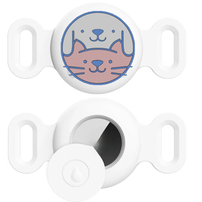 Silicone AirTag Dog Collar Holder – Full Protective Case for Pets
