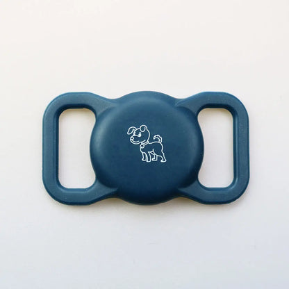 Silicone AirTag Dog Collar Holder – Full Protective Case for Pets