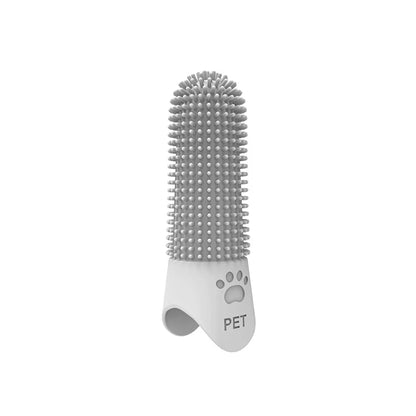 Silicone Pet Finger Toothbrush – Teeth Cleaning Brush for Dogs & Cats