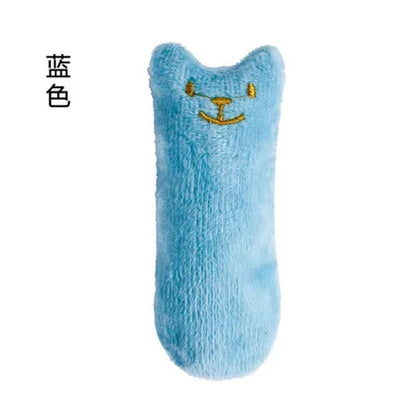Interactive Catnip Plush Cat Toy – Funny Chewing & Teeth Grinding Toy for Cats