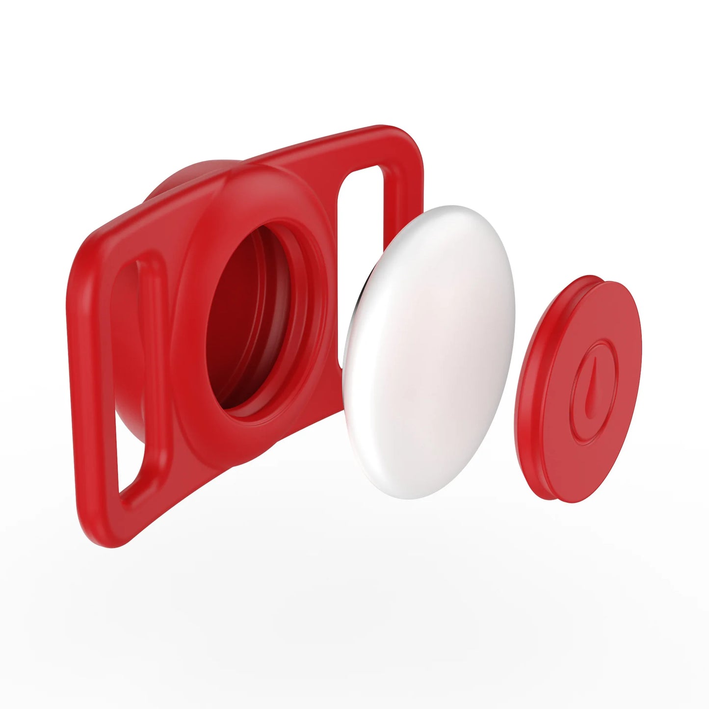 Silicone AirTag Dog Collar Holder – Full Protective Case for Pets