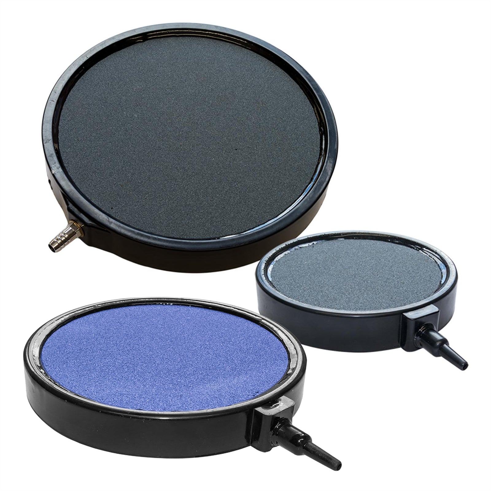 Round Aquarium Air Disc Stone – Oxygen Aeration Bubble Diffuser for Fish Tanks & Ponds