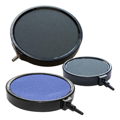 Round Aquarium Air Disc Stone – Oxygen Aeration Bubble Diffuser for Fish Tanks & Ponds