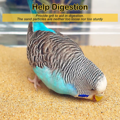 Bird Cage Gravel Paper Liners 30 Pack – 15” x 11” Sand Sheets for Easy Cage Cleaning & Bird Health
