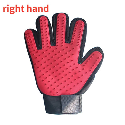 Pet Grooming Glove – Cat & Dog Hair Deshedding Massage Brush