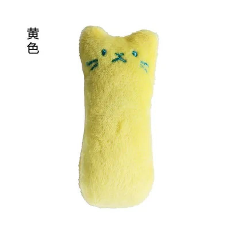 Interactive Catnip Plush Cat Toy – Funny Chewing & Teeth Grinding Toy for Cats