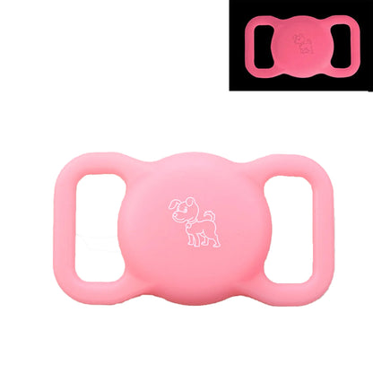 Silicone AirTag Dog Collar Holder – Full Protective Case for Pets