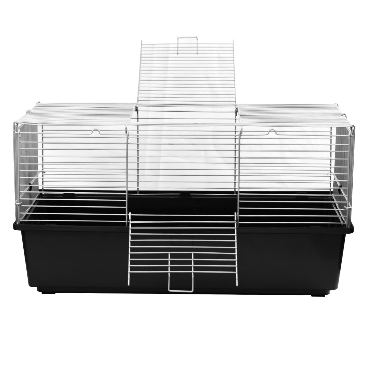 Single Level Indoor Rabbit Cage – Small Animal Hutch House for Rabbits & Guinea Pigs