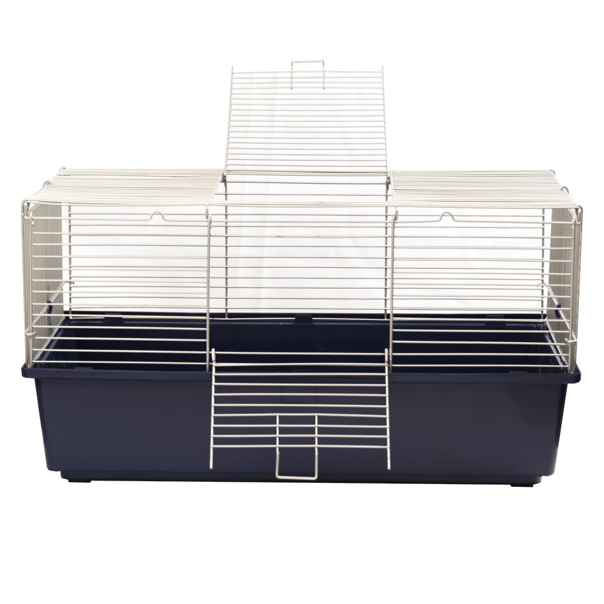 Single Level Indoor Rabbit Cage – Small Animal Hutch House for Rabbits & Guinea Pigs