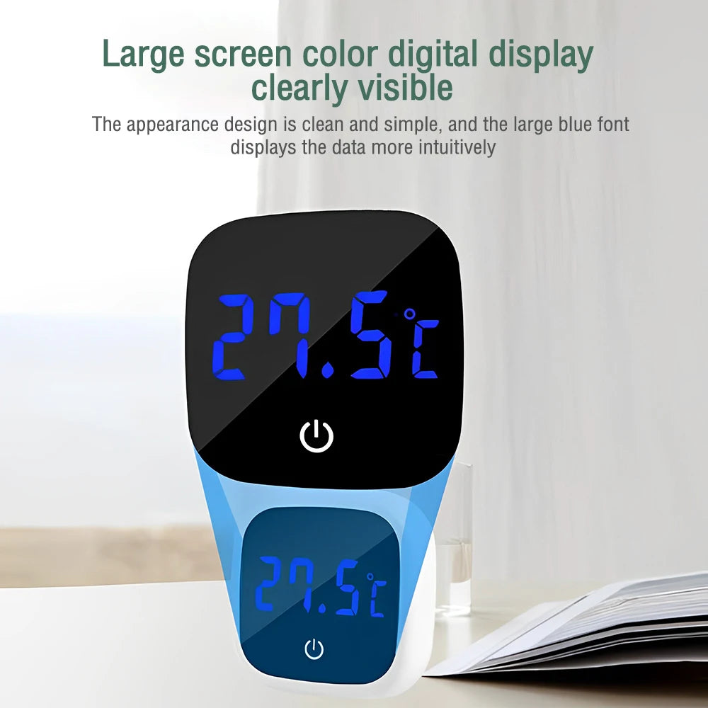 LED Digital Aquarium Thermometer – High-Precision Fish Tank Temperature Gauge