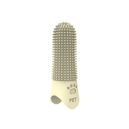 Silicone Pet Finger Toothbrush – Teeth Cleaning Brush for Dogs & Cats