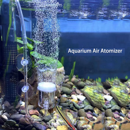 Acrylic Aquarium Air Stone – Nano Bubble Oxygen Pump for Fish Tanks