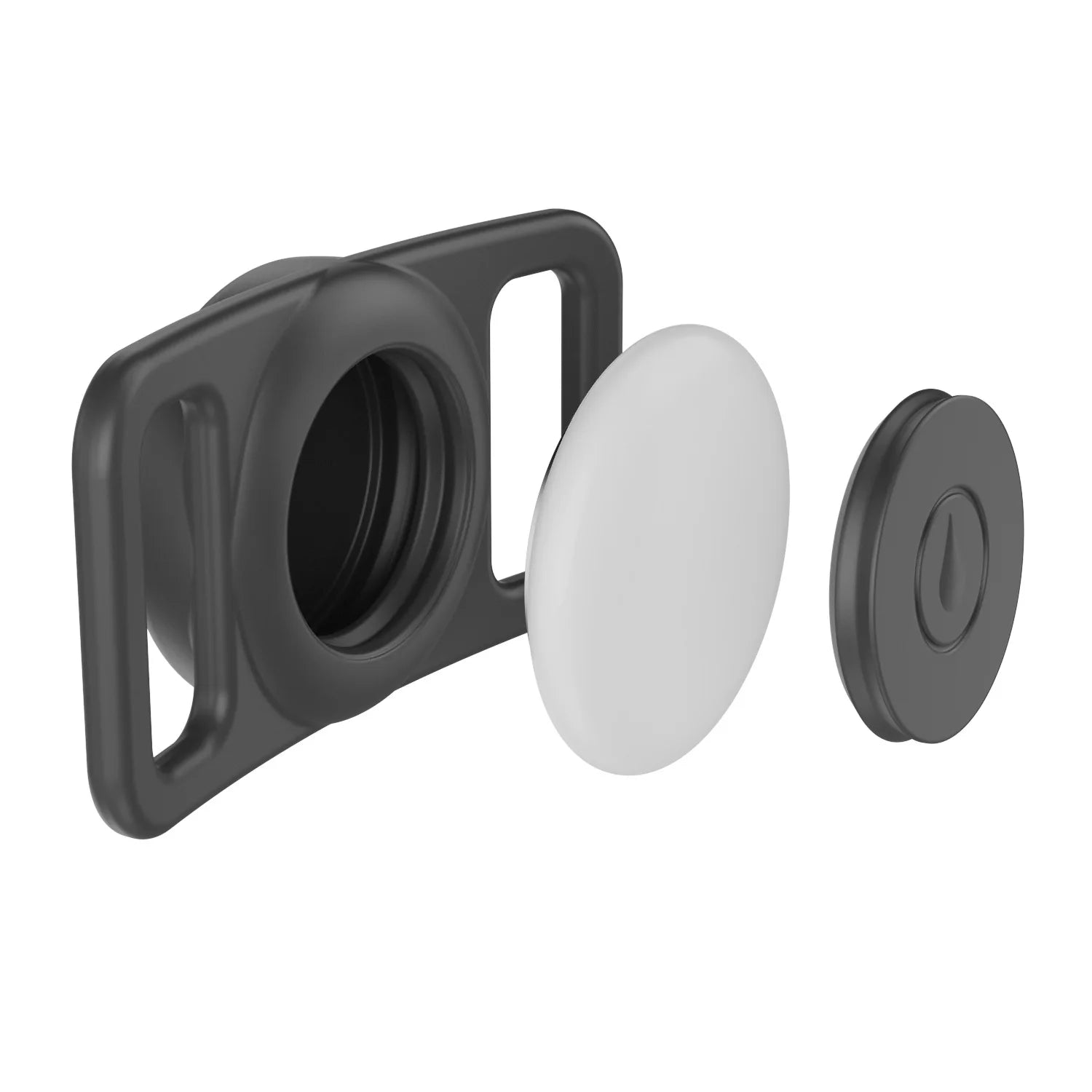 Silicone AirTag Dog Collar Holder – Full Protective Case for Pets