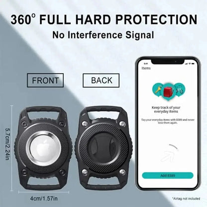 Waterproof AirTag Holder Case – IP68 Protective Keychain for Pets, Luggage & Keys