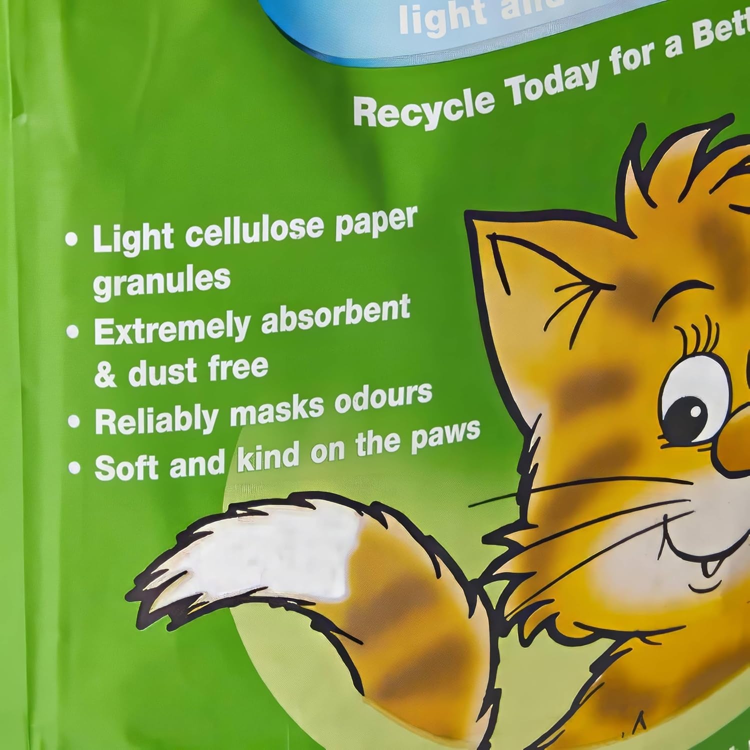 Lightweight & Hygienic Recycled Paper Cat Litter Granules – 12L