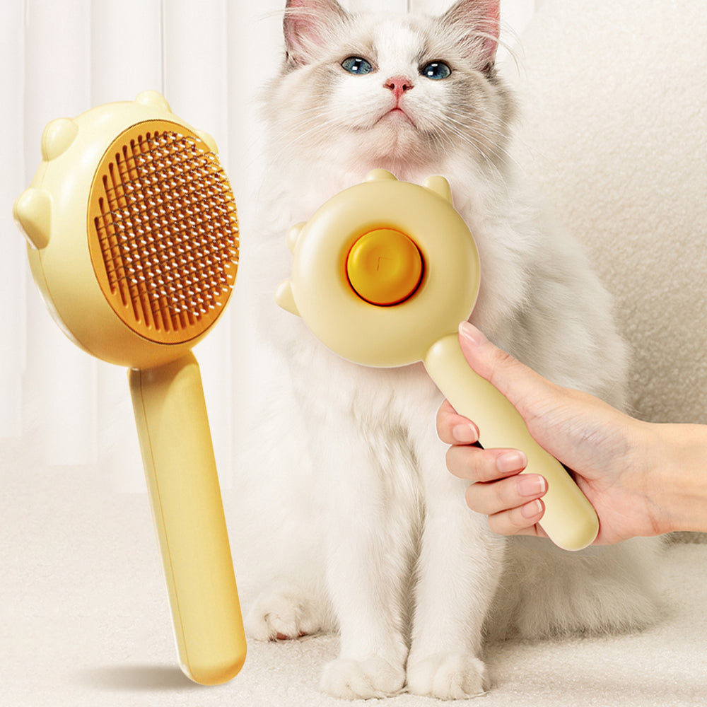 Cat Comb Massage Brush – Pet Hair Removal Grooming Comb for Cats & Dogs