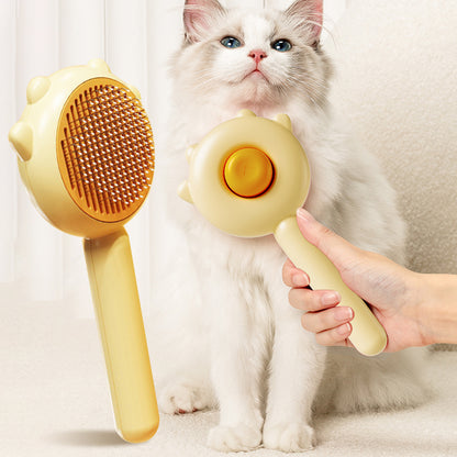 Cat Comb Massage Brush – Pet Hair Removal Grooming Comb for Cats & Dogs
