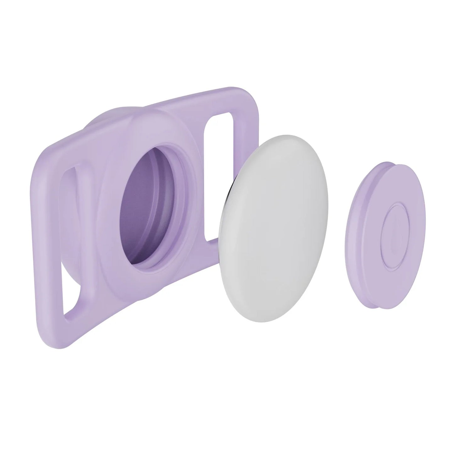 Silicone AirTag Dog Collar Holder – Full Protective Case for Pets