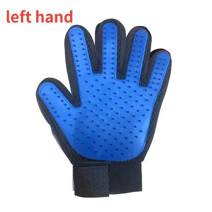 Pet Grooming Glove – Cat & Dog Hair Deshedding Massage Brush