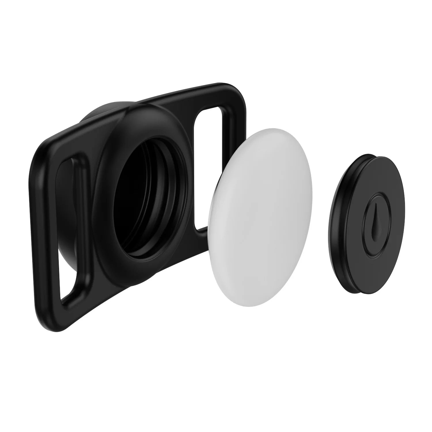 Silicone AirTag Dog Collar Holder – Full Protective Case for Pets