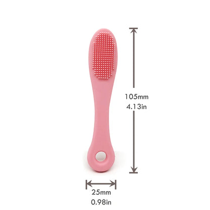 Soft Pet Finger Brush Cats Brush Toothbrush Tear Stains Brush Eye Care Pets Cleaning Grooming Tools Dog Cat Cleaning Supplies
