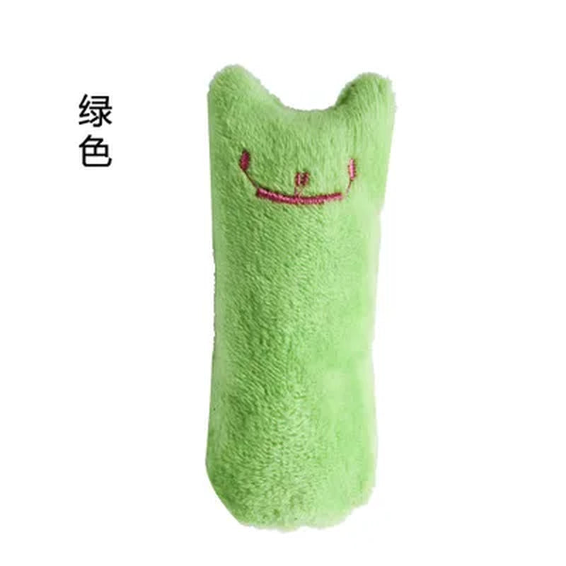 Interactive Catnip Plush Cat Toy – Funny Chewing & Teeth Grinding Toy for Cats