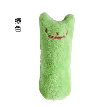 Interactive Catnip Plush Cat Toy – Funny Chewing & Teeth Grinding Toy for Cats