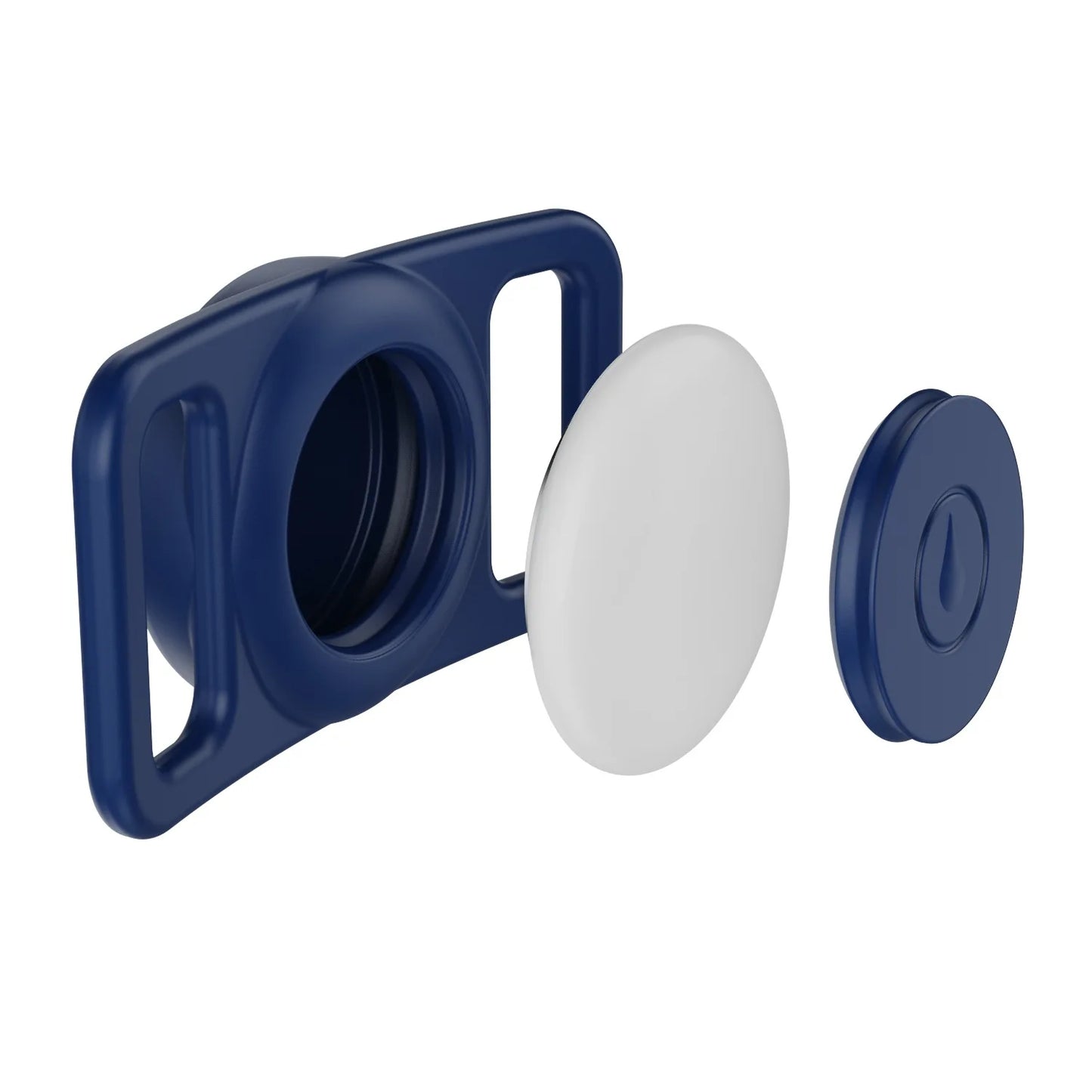 Silicone AirTag Dog Collar Holder – Full Protective Case for Pets