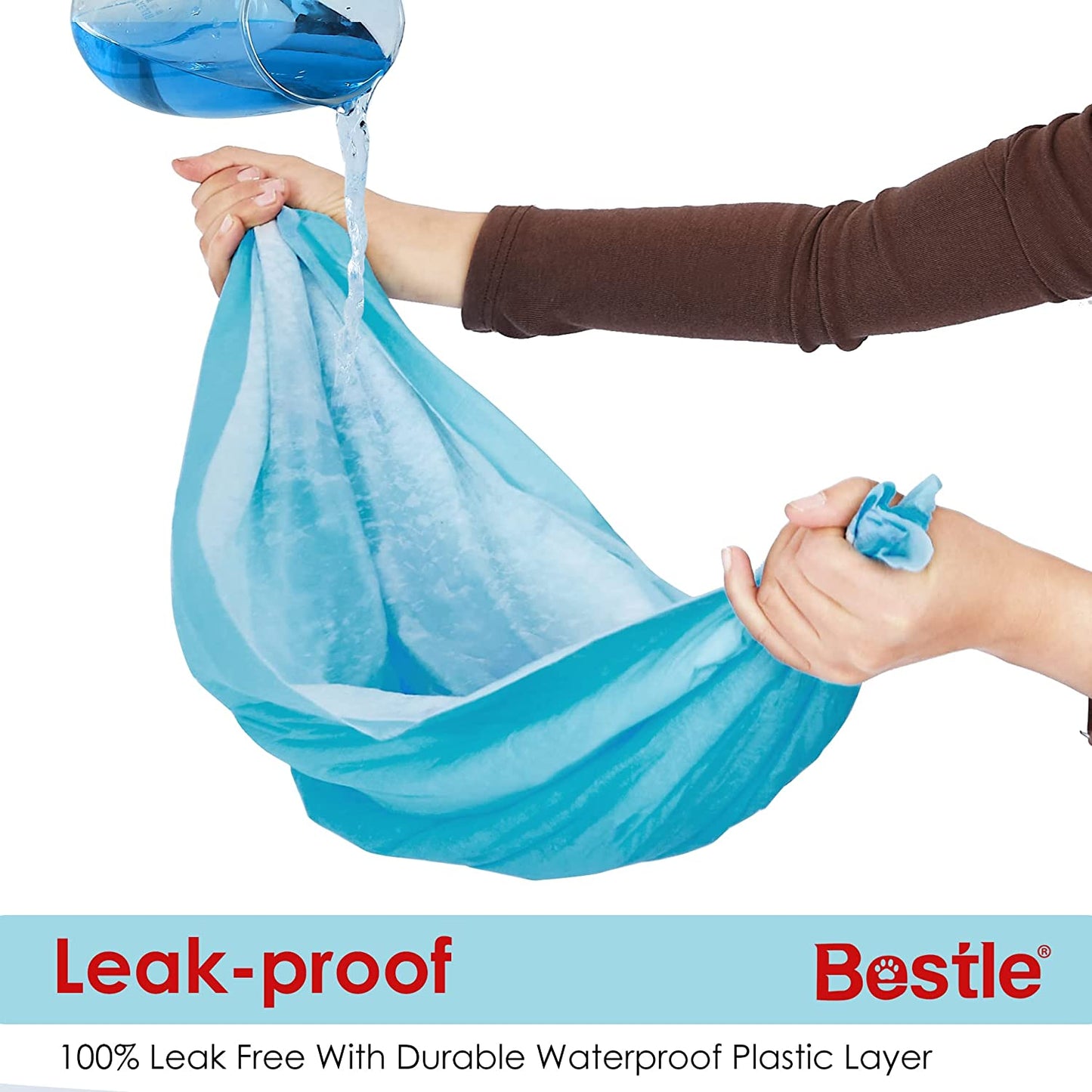 Super Absorbent Puppy Training Pads 100 Pack – Leak-Free Dog Pee Pads 22” x 23”