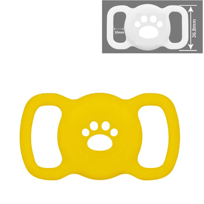 Silicone AirTag Dog Collar Holder – Full Protective Case for Pets