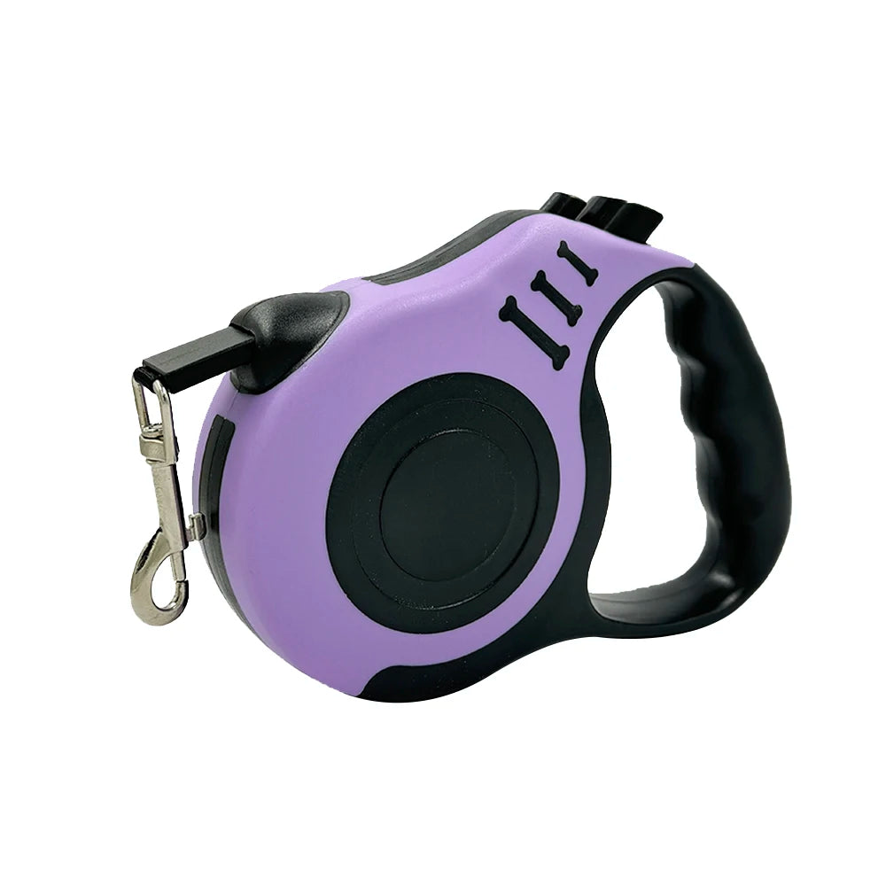 Retractable Dog & Cat Leash – 3M/5M Durable Nylon Lead for Small Dogs, Puppies & Cats