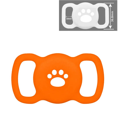 Silicone AirTag Dog Collar Holder – Full Protective Case for Pets