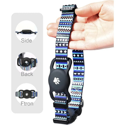 Silicone AirTag Dog Collar Holder – Full Protective Case for Pets