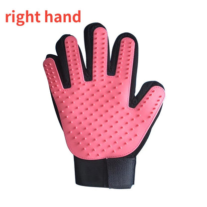 Pet Grooming Glove – Cat & Dog Hair Deshedding Massage Brush