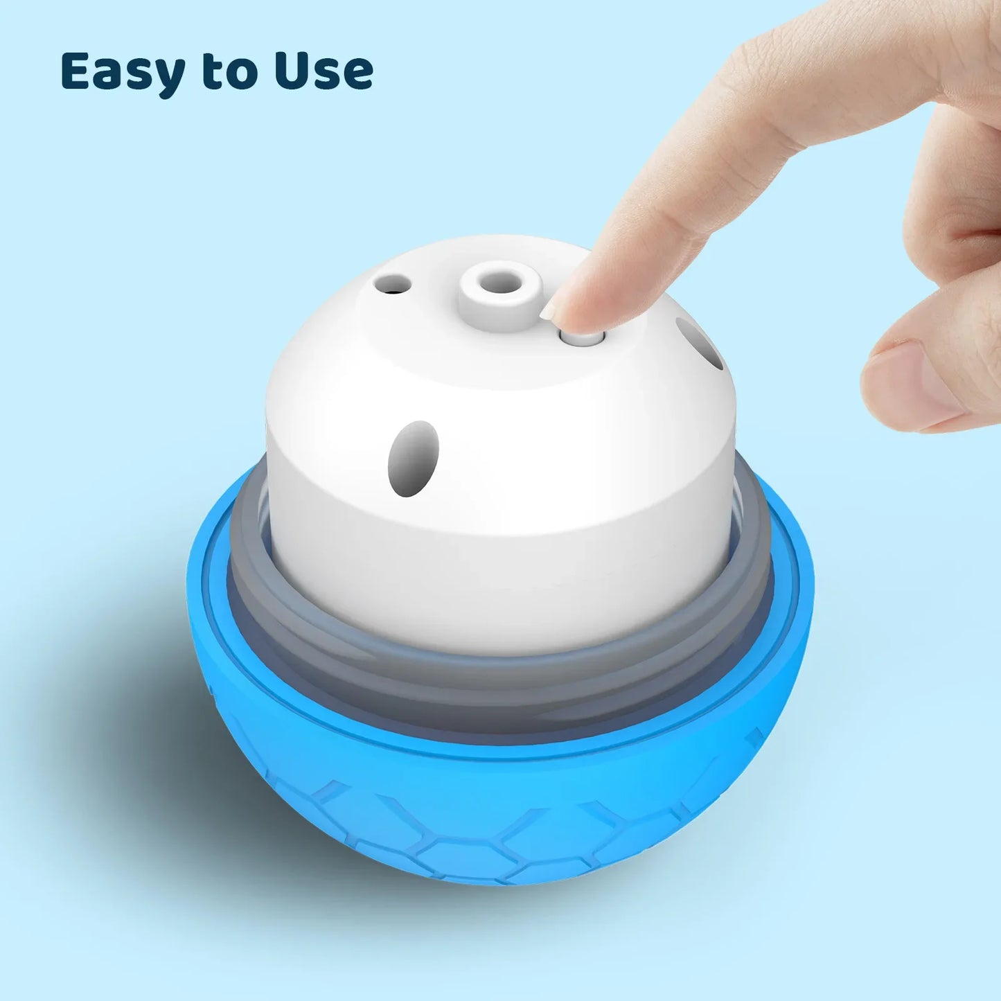 Smart Interactive Pet Ball – Rechargeable LED Automatic Bounce Toy for Dogs & Cats