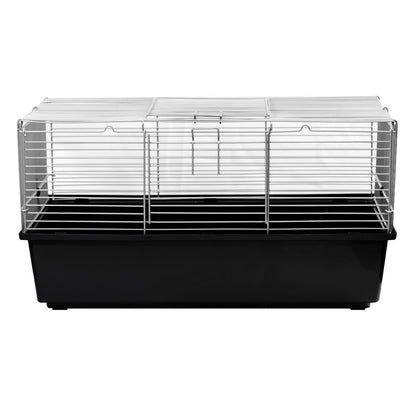 Single Level Indoor Rabbit Cage – Small Animal Hutch House for Rabbits & Guinea Pigs