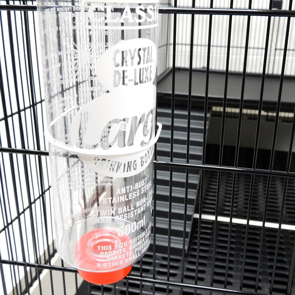 Leakproof Small Pet Water Bottle – Hanging Drinking Feeder for Rabbits, Guinea Pigs & Hamsters
