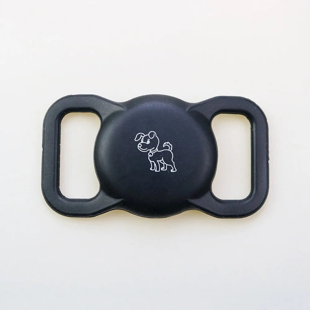Silicone AirTag Dog Collar Holder – Full Protective Case for Pets