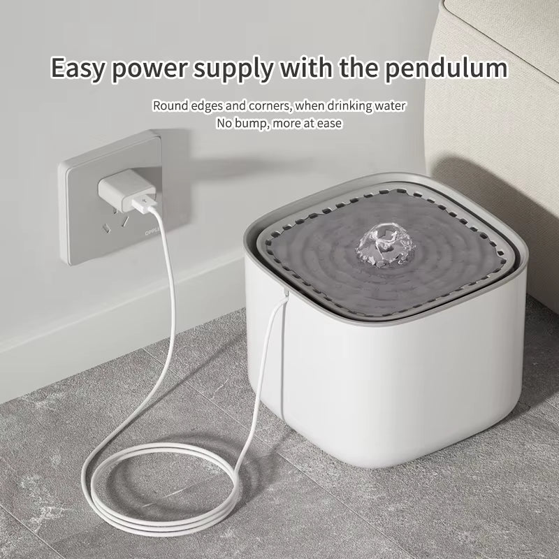 3L Automatic Pet Water Fountain – USB Circulating Water Dispenser for Dogs & Cats